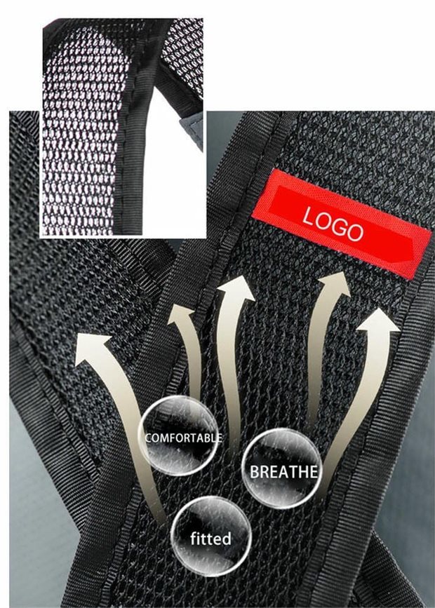 YT-01049 breathable mesh straps
