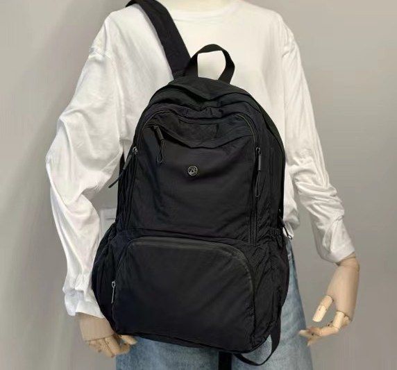 Crinkle Nylon Campus Backpack YT-01066 - main view
