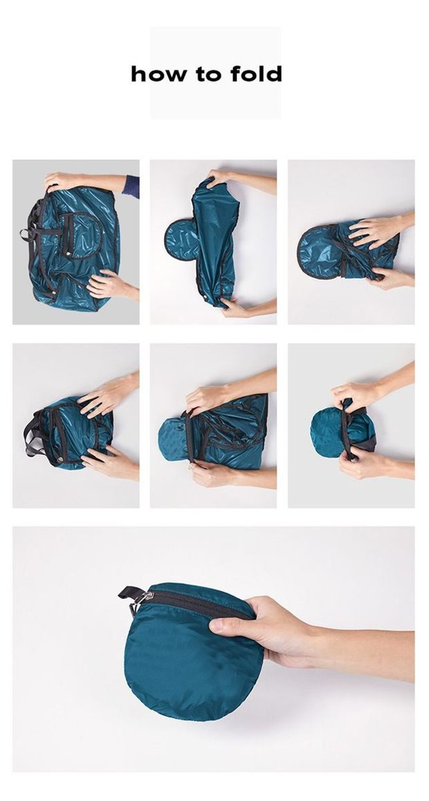 YT-01120 folds into its own pouch