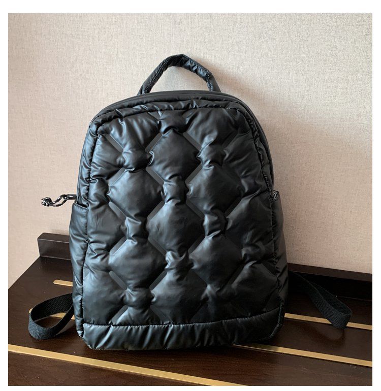 Glossy Puffer Fashion Backpack YT-02153 - view 3