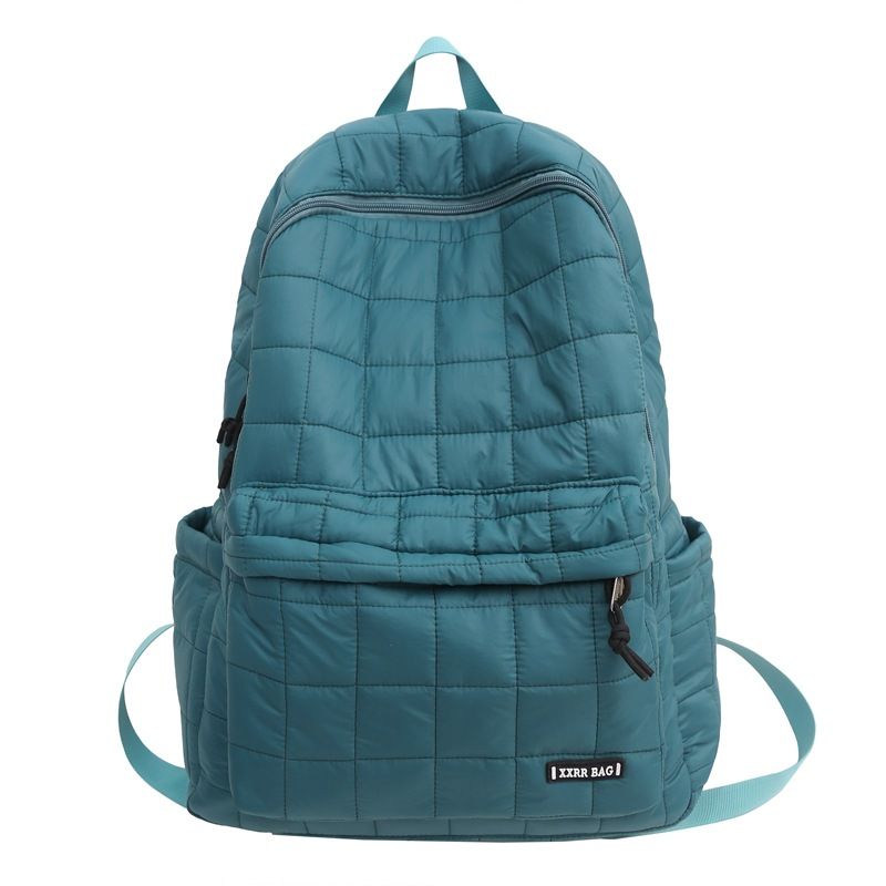 Quilted Grid Campus Backpack YT-02154 - view 4