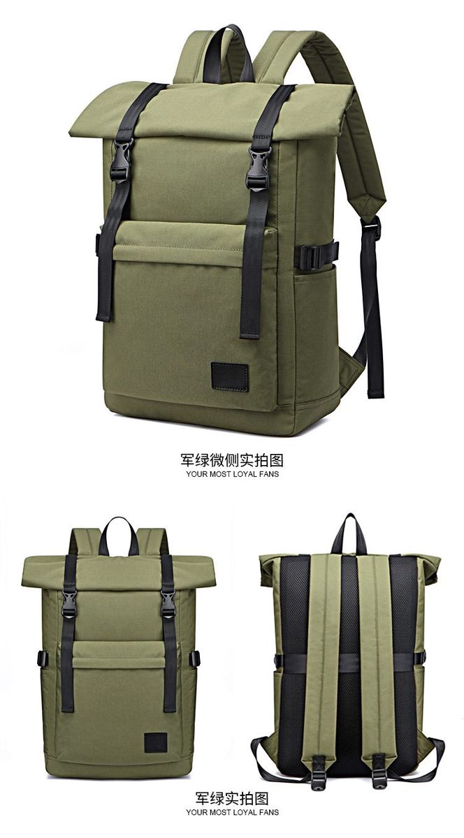 Roll-Top Backpack YT-02167 - view 2