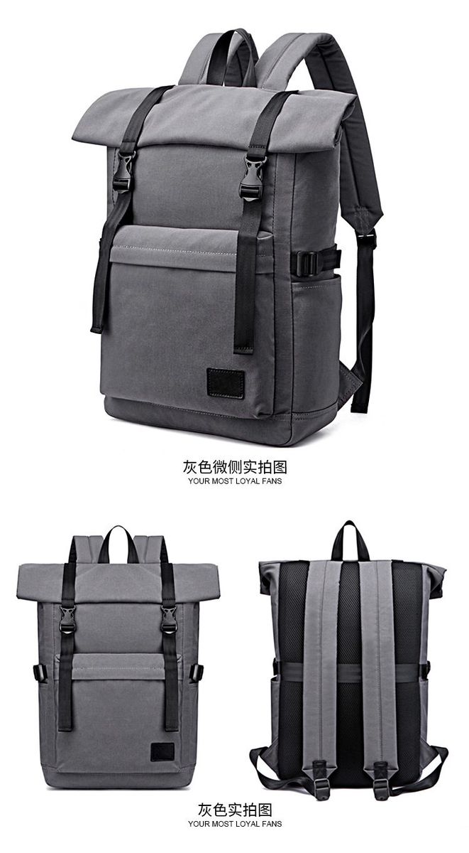 Roll-Top Backpack YT-02167 - view 3