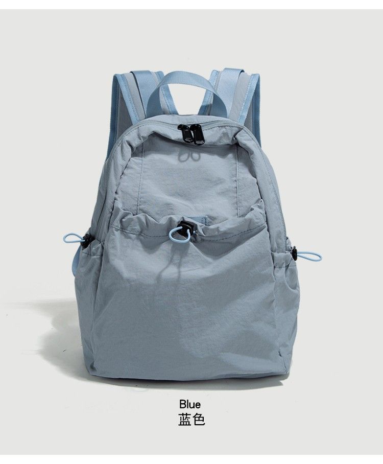 Drawstring Nylon Casual Backpack YT-02175 - view 3