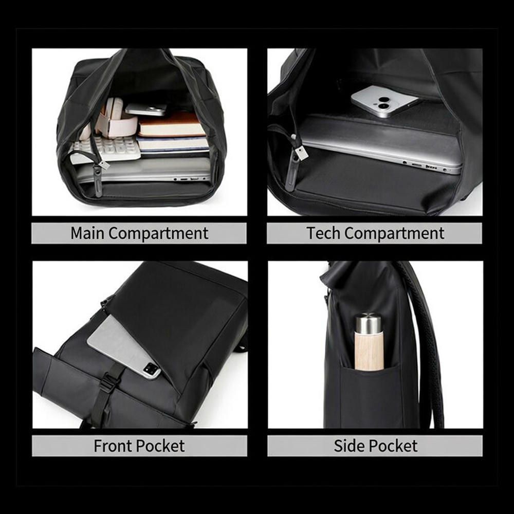 Roll-Top Commuter Backpack YT-02191 - view 5