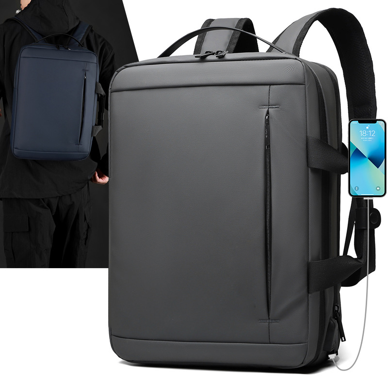 Convertible laptop backpack with side handle YT-02196 - view 4