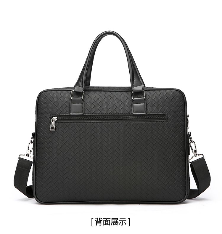 Woven-Texture Briefcase YT-03071 - view 2