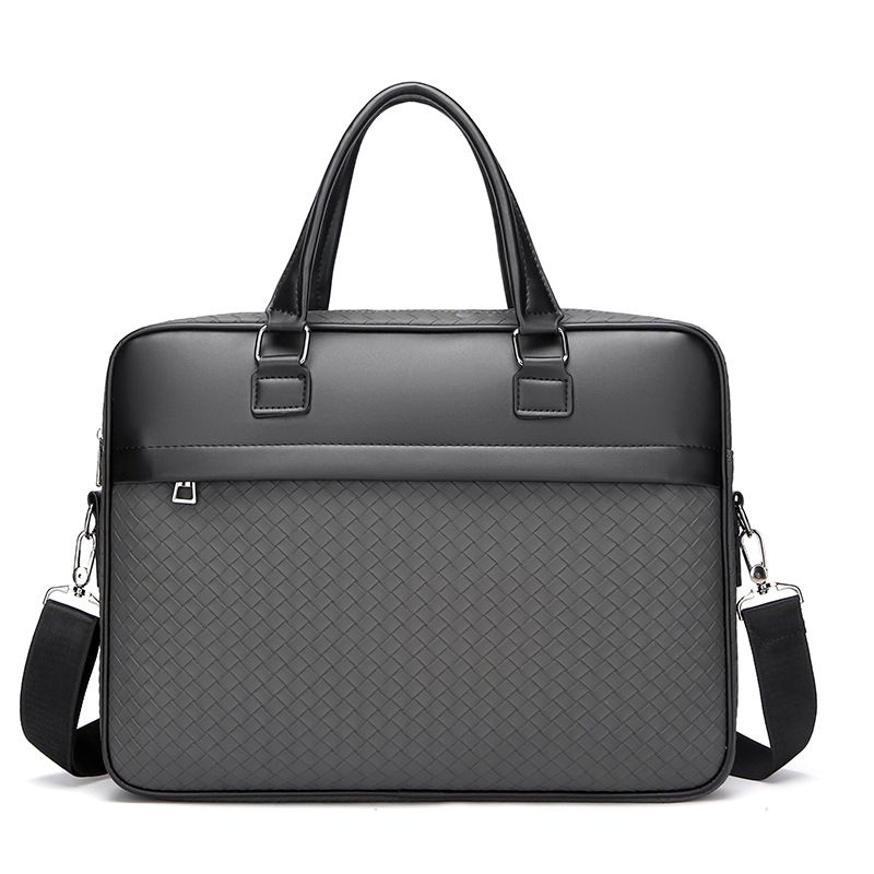 Woven-Texture Briefcase YT-03071 - view 4
