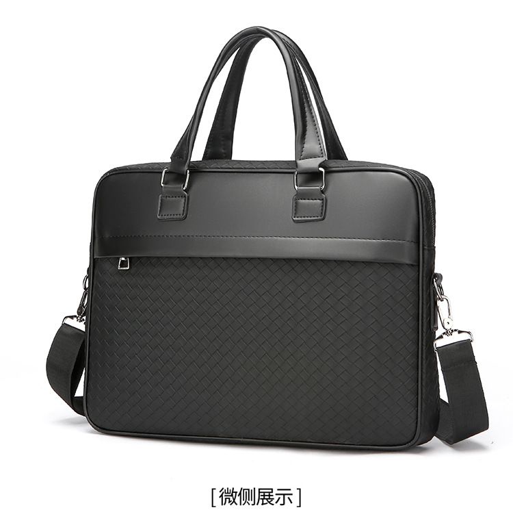 Woven-Texture Briefcase YT-03071 - view 5