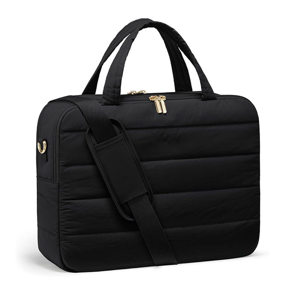 Quilted Nylon Laptop Tote YT-03076 - view 6