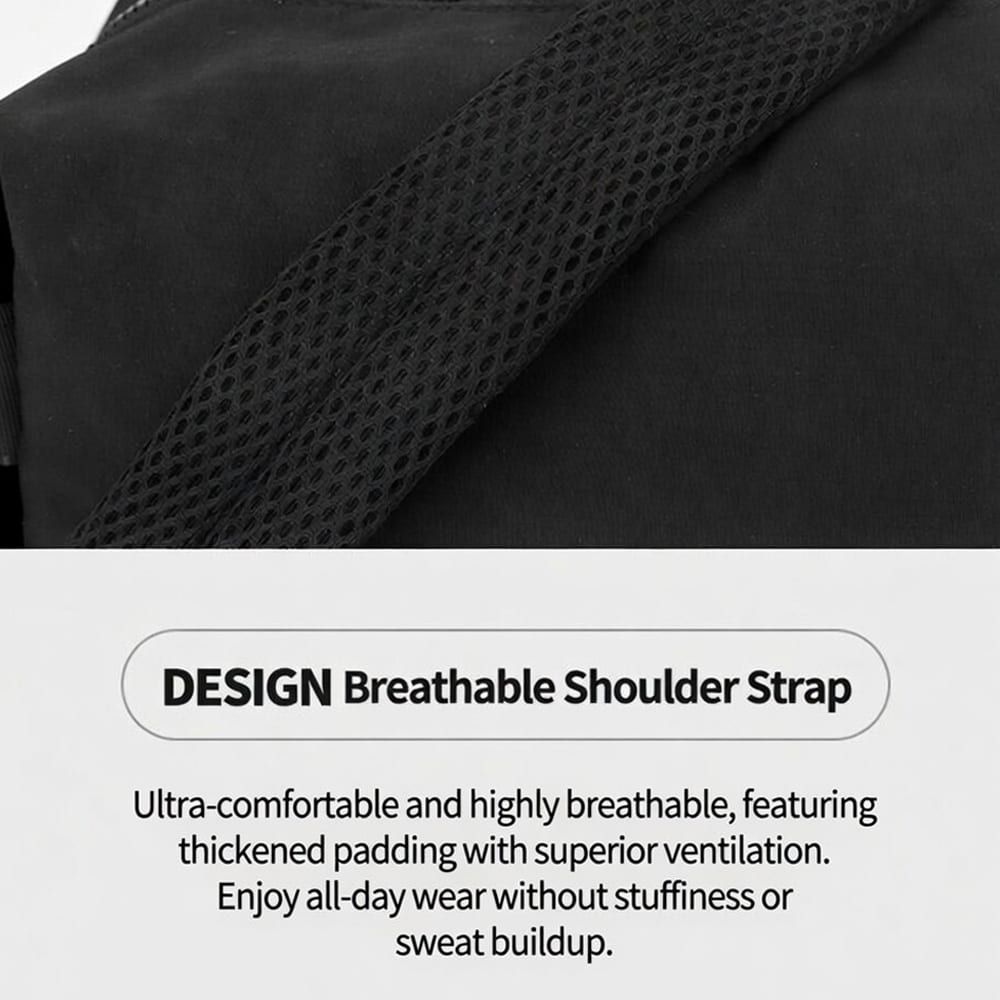 Nylon Taslan Shoulder Bag YT-07514 - view 4