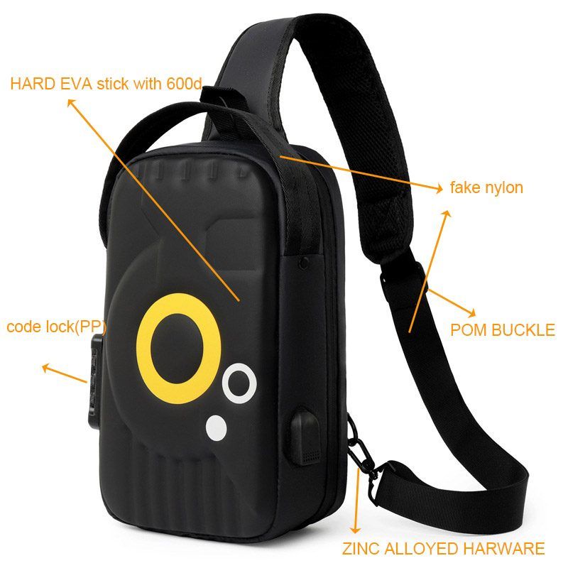 Anti-Theft Code Lock Chest Sling YT-08135 - view 3