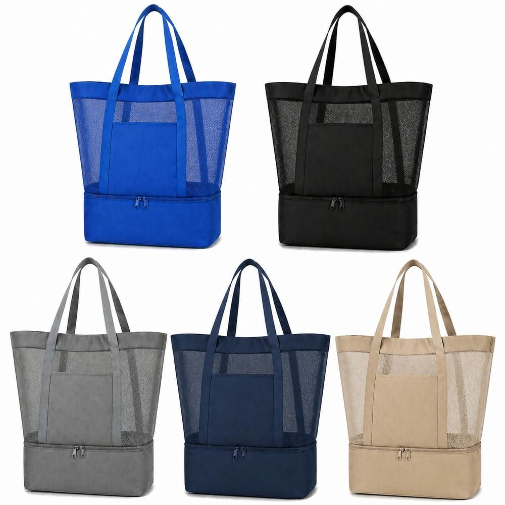 Mesh-Top Insulated Cooler Tote YT-11002 - view 4