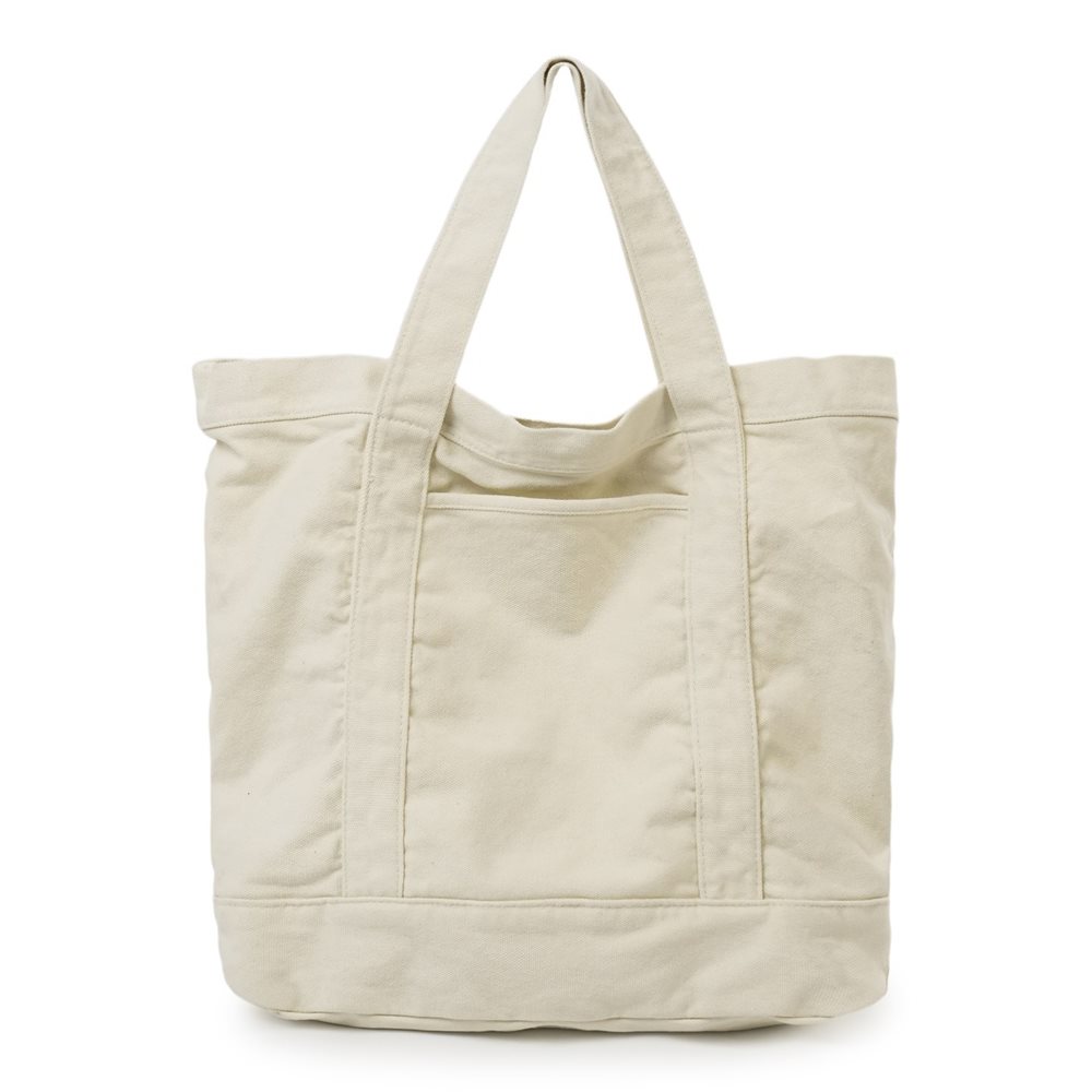 Washed canvas everyday tote bag YT-11011 - main view