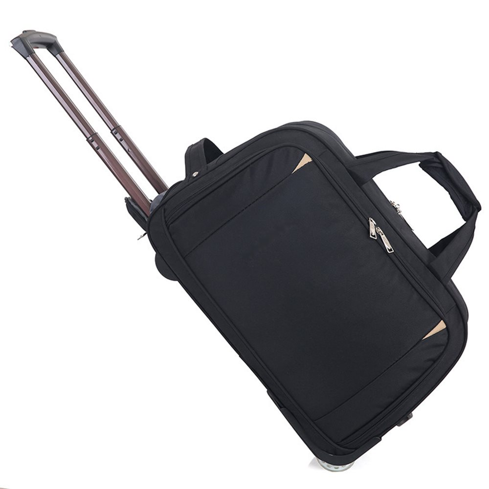 Foldable rolling duffle with trolley handle YT-14014 - view 2