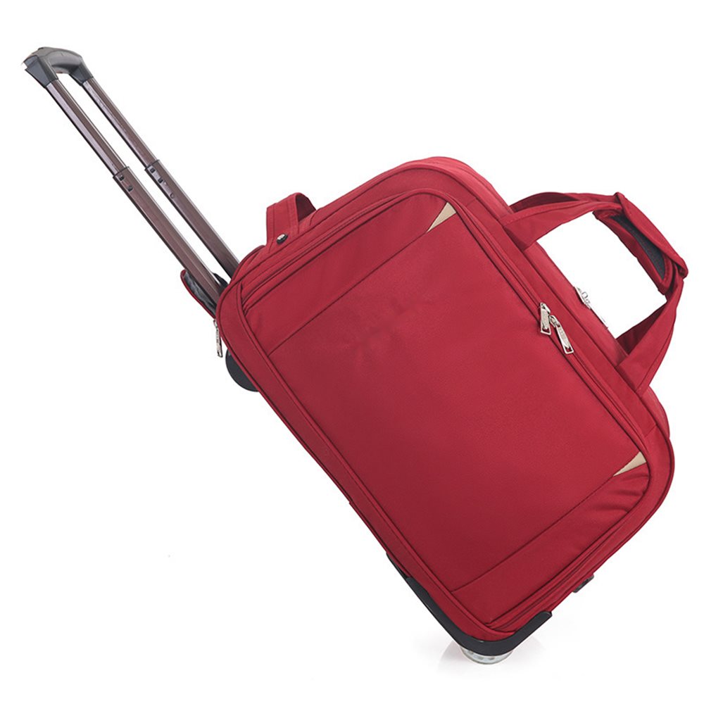 Foldable rolling duffle with trolley handle YT-14014 - view 3