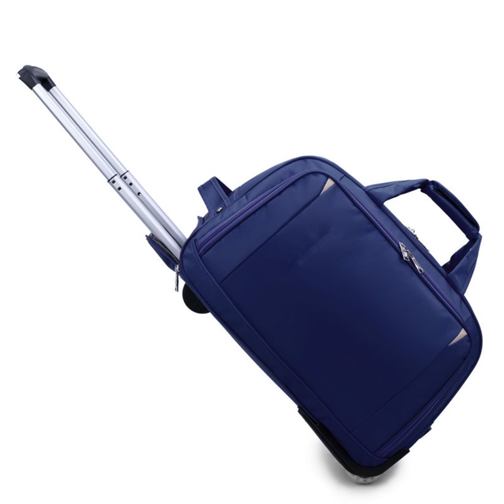 Foldable rolling duffle with trolley handle YT-14014 - view 4