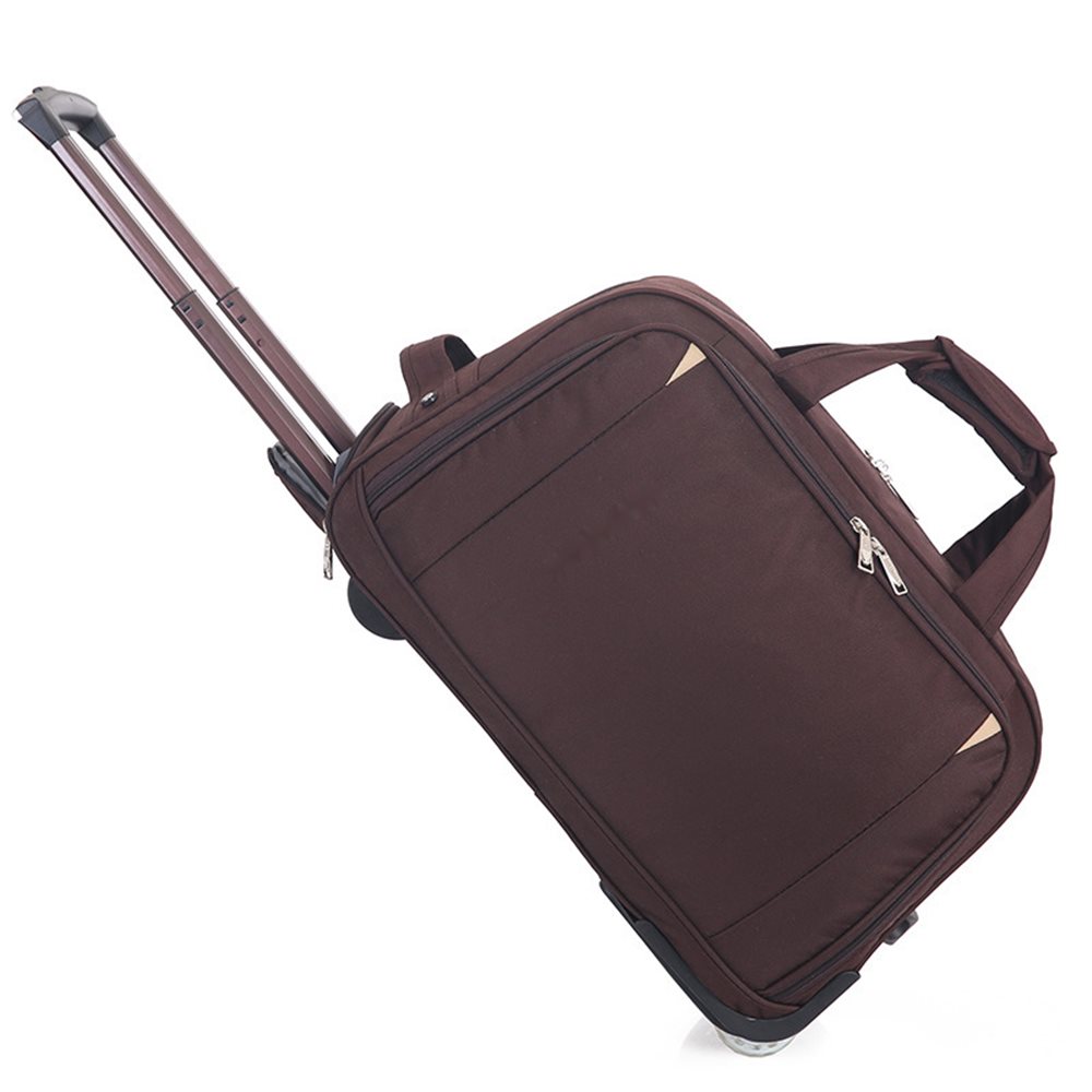 Foldable rolling duffle with trolley handle YT-14014 - view 5