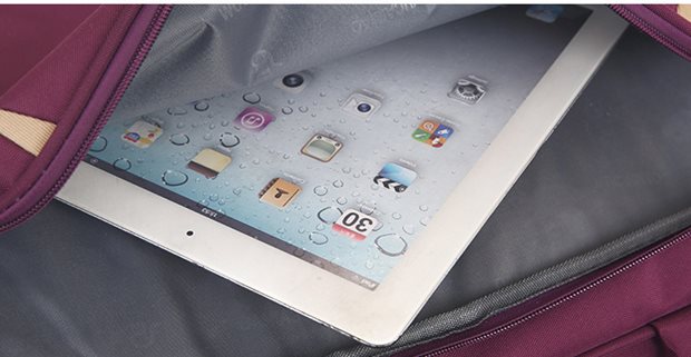 YT-14014 side pocket fits a tablet