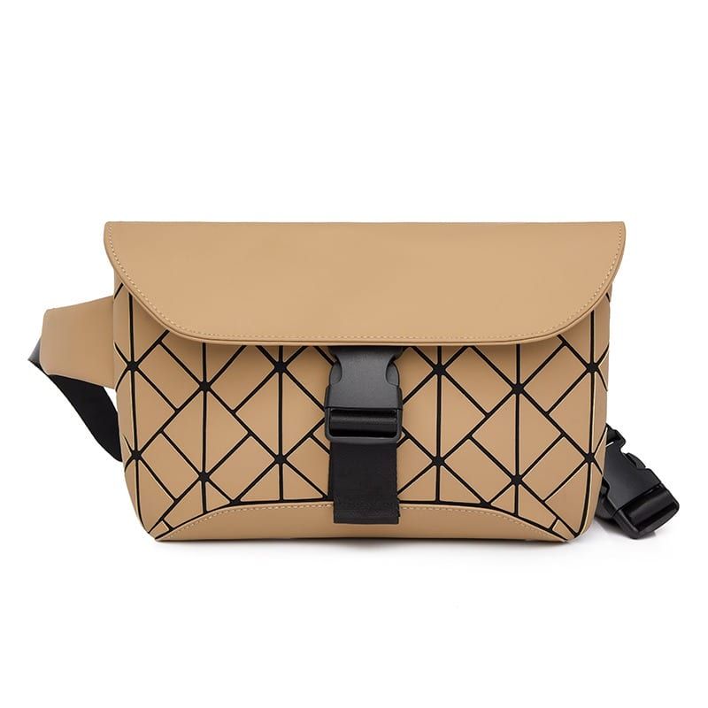 3D Geometric PU Sling Bag - custom OEM YT-07515